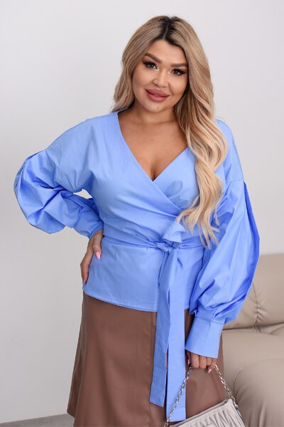 Блуза на запах 126812