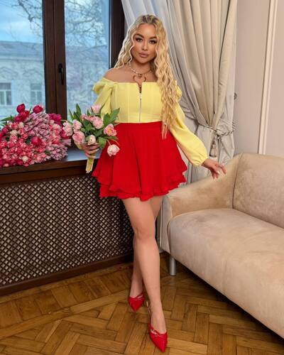 Шорти-спідниця 129622